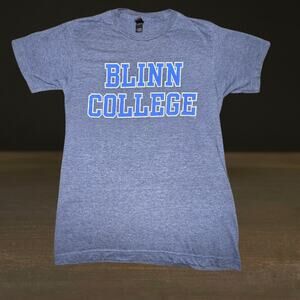 Blinn College Buccaneers Texas Collegiate Spell-Out Tee - Blue/Gray